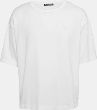 Acne Studios White Cotton Crew Neck T-Shirt