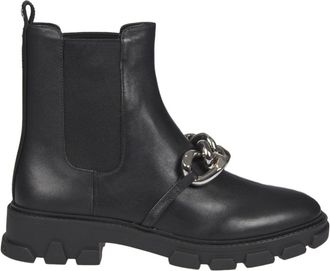 Michael Kors Enkel laarzen - Dames - Schoenen - Zwart - Maat: 36 EU Leer
