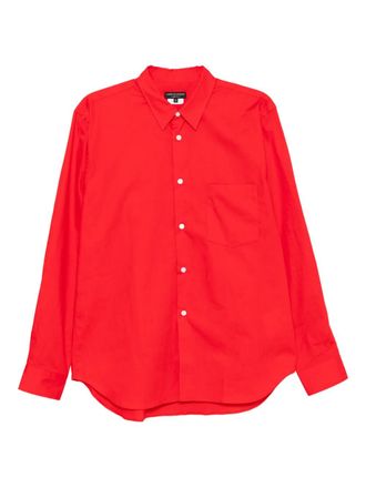 Comme Des Gar&ccedil;ons cotton shirt - Red