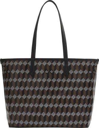 Au D&eacute;part Reversible Monogram Tote Bag With Internal Pouch