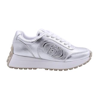 Liu Jo Schoenen, Dames, Grijs, 37 EU, Leer, Casual Sneakers