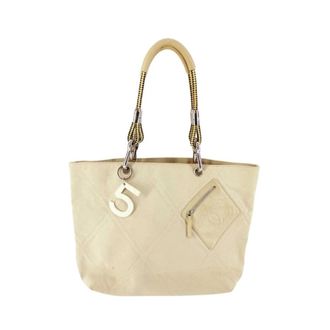 Chanel Pre-owned Tote Bags, female, Brown, Size: ONE SIZE Pre-owned Chanel Tote Bag Quilted Design