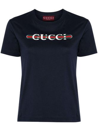 Gucci t shirt women's black on sale