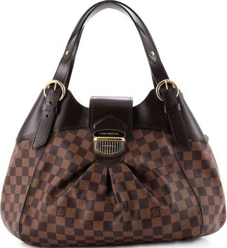 Louis Vuitton Sistina Handbag Damier GM hobo bag - Marrone