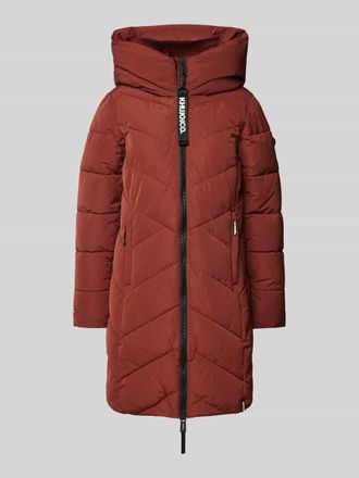 Khujo Steppmantel mit Label-Detail Modell DARKA in Terra, Größe S