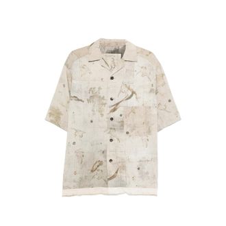 Ziggy Chen Buttoned Print Shirt