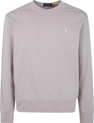Polo Ralph Lauren Klassiek sweatshirt met ronde hals - Heren - Sweatshirts - Grijs - XL - Hoodies & sweatvesten