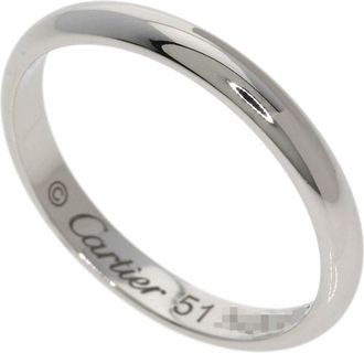 Cartier Platinum 950 Band Ring (Pre-Owned)