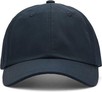 Mango Solid Cotton Baseball Cap in Navy at Nordstrom