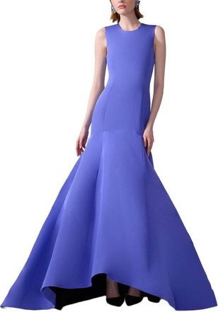 Carolina Herrera Silk Mermaid Gown