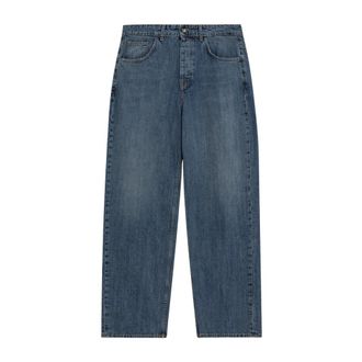 Barrow Loose-fit Jeans, male, Blue, Size: W30 Denim Jeans