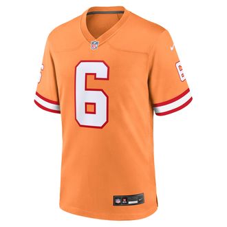 Nike Baker Mayfield Tampa Bay Buccaneers Nike Mens NFL Game Jersey in Orange | 67NM01OS8BF-PY7