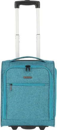 Travelite Koffer TRAVELITE Cabin Bordtrolley Underseater 28 l, Damen, Gr. B/H/T: 34cm x 43cm x 20cm 28 l, blau, Polyester, Koffer Koffer