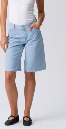 Perform Collection Denim Jorts - Lichtblauwe denim