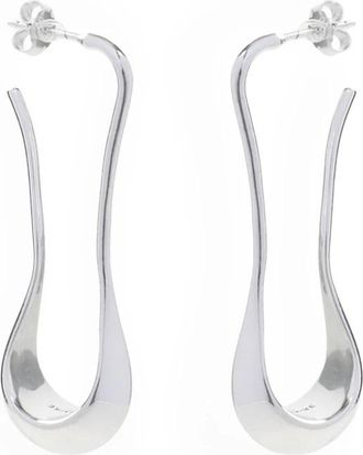Christophe Lemaire Korte Oorhangers - Dames - Oorbellen - Grijs - ONE Size - Accessoires