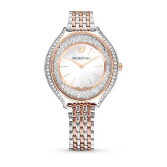 Swarovski Watches, female, Gray, Size: ONE SIZE Elegant Multicolor Crystalline Aura Watch