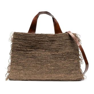 Ibeliv Tote Bags, female, Brown, Size: ONE SIZE Onja Tote