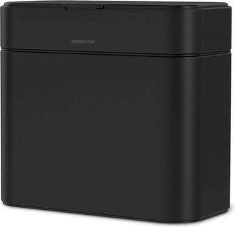 Simplehuman Papelera 4 L, Negro Mate Cw1647