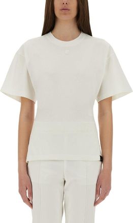 Courrèges Fitted T-Shirt-Donna