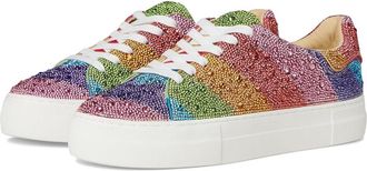 Blue by Betsey Johnson Sidny Womens Shoes Rainbow : 5.5 M, Textile