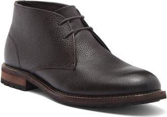 Nordstrom Payton Mini Lug Pebbled Leather Chukka Boot in Brown Dark at Nordstrom Rack, Size 11