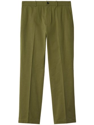 パンツ Burberry FW23 Military green cotton pant (8077505 B7311) Burberry Army Green Nylon Pant | italist