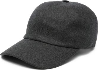 Brioni Cappello in misto cashmere - Grigio