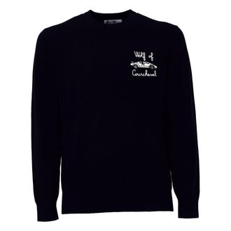 MC2 Saint Barth Light Embry Applied Design Crew Neck Sweater