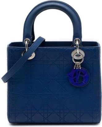 Dior Pre-owned Lady Dior - - Pre-owned - Donna - Blu - ONE SIZE
