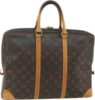 Louis Vuitton Pre-owned Handbags, female, Brown, Size: ONE SIZE Pre-owned Vintage Monogram Business Bag