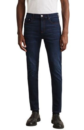 Reiss Bleaker Slim Fit Jeans in Washed Dark Indigo at Nordstrom, Size 36
