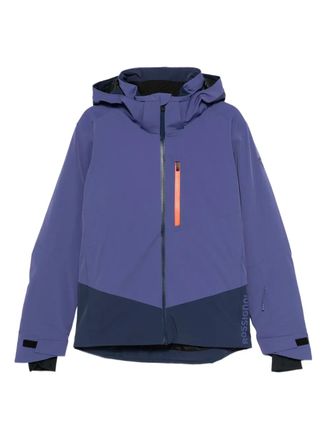Rossignol Blackside hooded jacket - men - Recycled Nylon/Recycled Elastane/Recycled Polyester - M - Purple