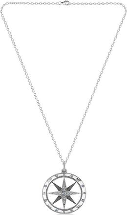 Allurez 14K 0.19 Ct. Tw. Diamond Pendant Necklace