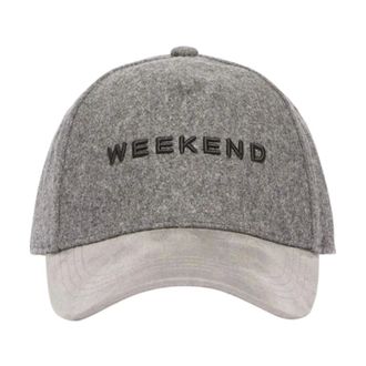 Max Mara Gorra Wkdpomposa - Accessories - unisex - Gris - ONE SIZE
