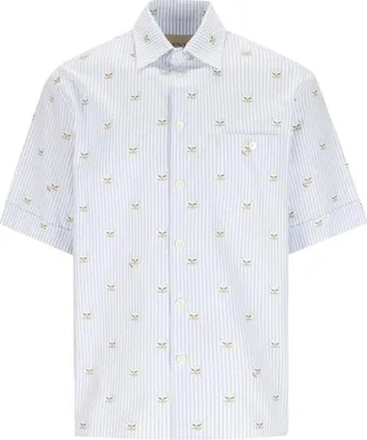 Valentino Short Sleeve Shirts, male, Multicolor, Size: L Short Sleeve Shirt