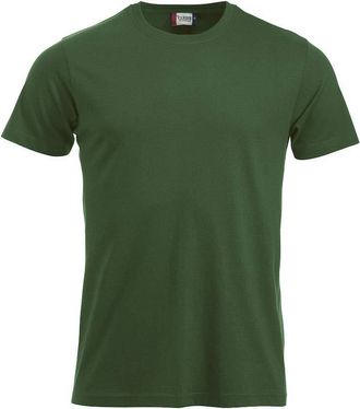 Clique Clique Mens New Classic T-Shirt, Green (Bottle Green), X-Large