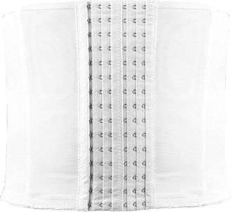 Generic Mens Belt Tight Belly Slim Breathable Restraint Shapewear Sport Waist Corset, White, XL