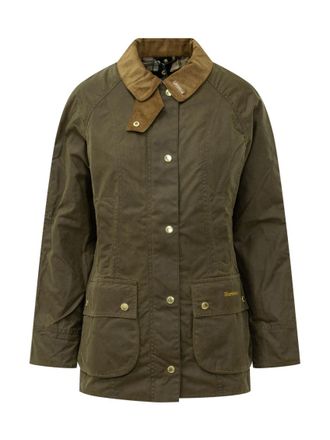 Barbour Green Shirt Collar Jacket