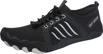 Generic Running Shoes Mens Sneakers for Men Mens Sports Shoes, Fashionable Color-Blocked Couple Style, Quick-Drying Black