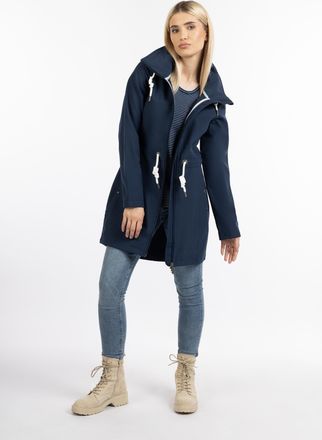 Ice Bound softshell jas Dames marine