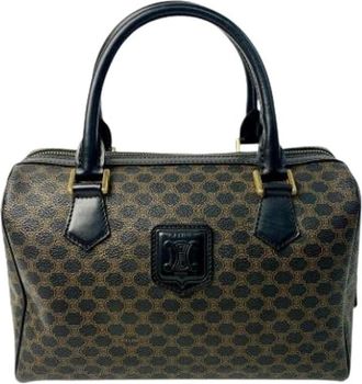 Celine Pre-owned Handbags, female, Black, Size: ONE SIZE Pre-owned Boston bag