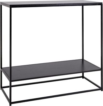 ebuy24 Mesa consola viggo 1 estante color negro