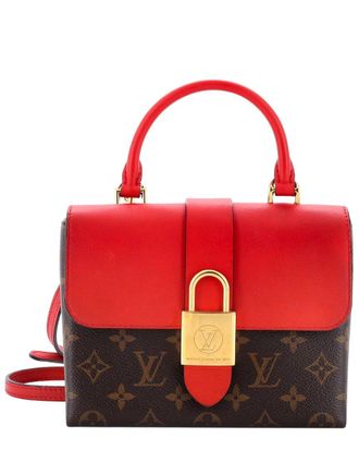 Louis Vuitton Red Monogram Canvas & Leather Locky Bb (Authentic Pre-Loved)