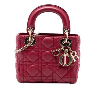 Dior Pre-owned Dior Mini Lambskin Cannage Lady Ladies 2QQK4DKRACLUPA6Z