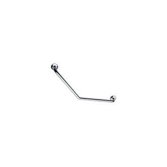 Pellet Barra Angular 135&deg; 400x400 Mm, D.25 Mm Cromada