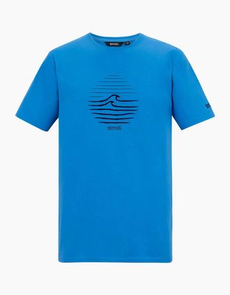 Regatta Mens Regatta Mens Cline IX Wave T-Shirt - Blue - Size: 36