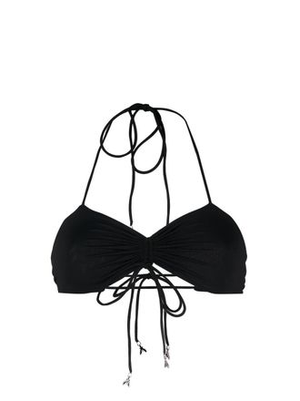 Patrizia Pepe multi-strap bikini top - Black