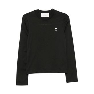 Ami Dames, Tops, Zwart, Maat: L