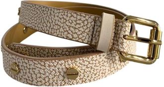 Borbonese Accessoires, Dames, Beige, ONE Size, Katoen, Riem