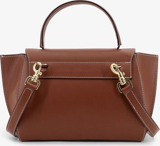 ATP Atelier Womens Shoulder Bag Arezzo Brown Leather